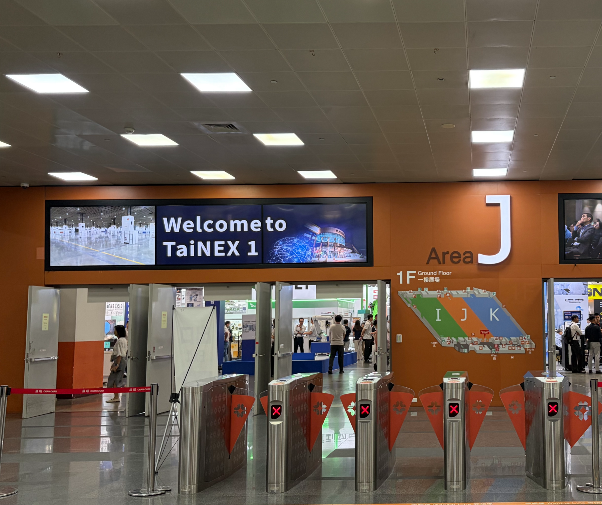Taipei Automation 2026 entrance at Nangang Exhibition Center